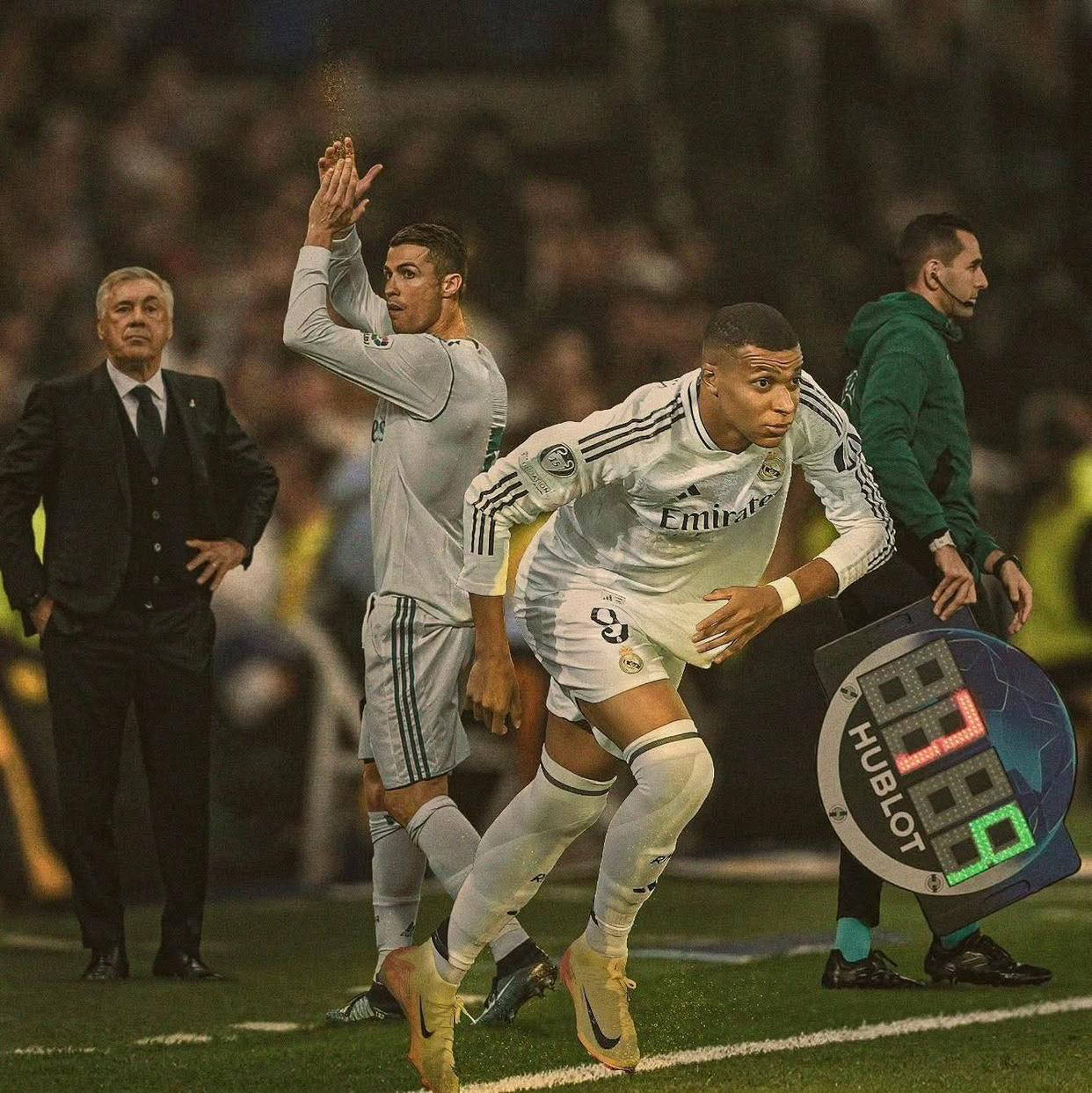 姆巴佩在皇马踢出的“伪7号”风格