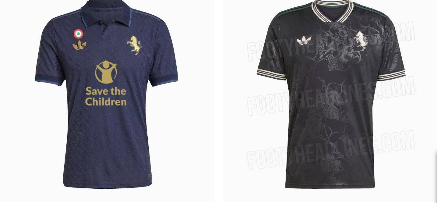 尤文图斯足球俱乐部2025/26赛季第三球衣曝光