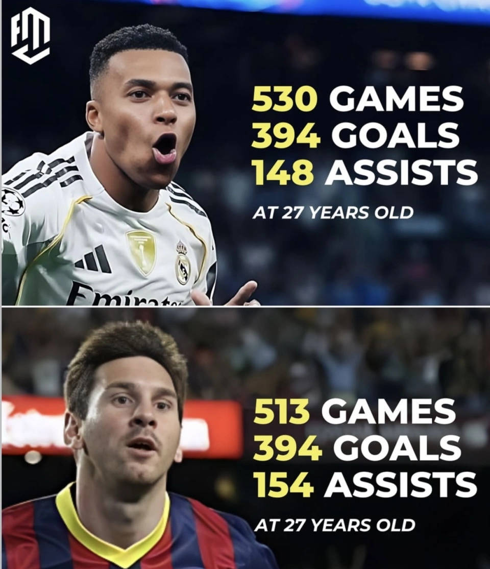 两人同样高产 为何梅西金球碾压姆巴佩?姆巴佩在俱乐部遭遇挑战?